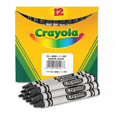 Crayons Bulk Black 12 MPN:520836051