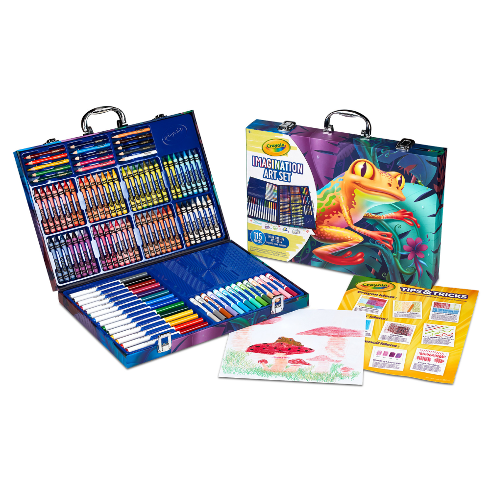 Crayola Imagination Art Case, Case Of 115 Pieces MPN:BIN041053