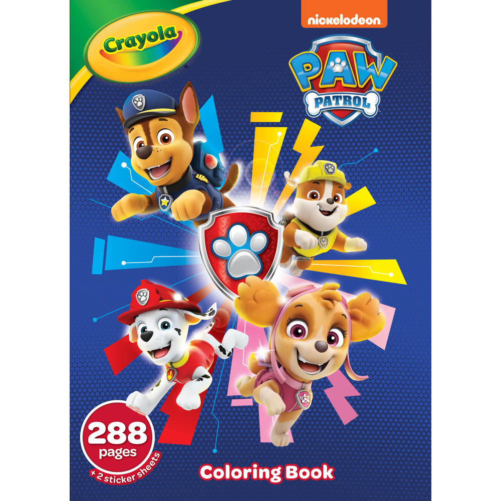 Crayola Paw Patrol Coloring Book MPN:04-2651
