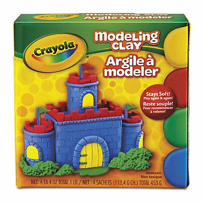Modeling Clay 1/4 lb Assorted MPN:570300