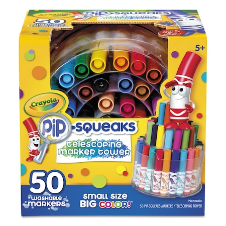 Art Marker Set, Assorted, Capped, PK50 MPN:588750