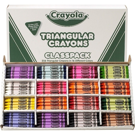 Wax Crayons, Assorted, Non-Toxic, PK2 MPN:CYO528039