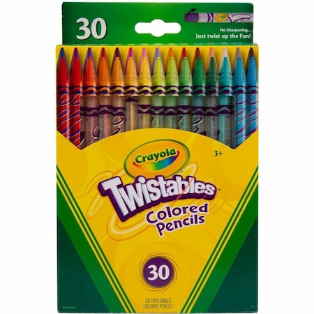 Pencil, Clear, Round, PK30 MPN:CYO687409