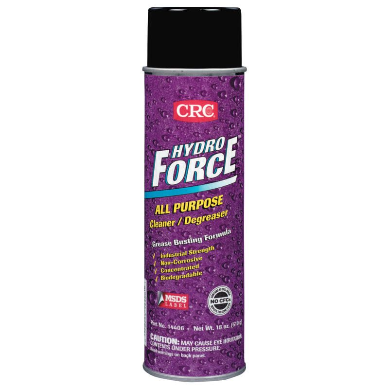 CRC HydroForce All-Purpose Aerosol Cleaner/Degreaser, 20 Oz Can, Case Of 12 MPN:14406