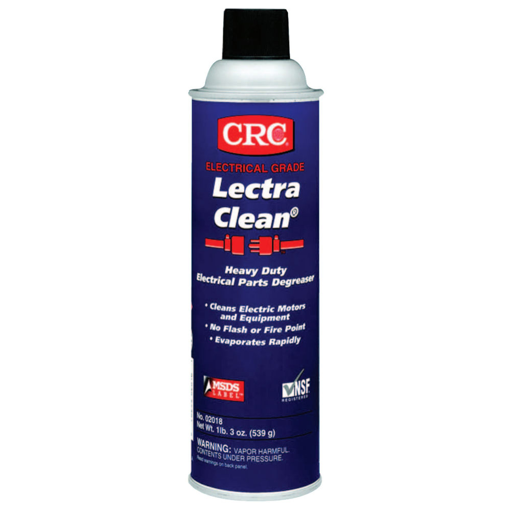 CRC Lectra Clean Heavy-Duty Aerosol Degreaser, 19 Oz Can, Case of 12 MPN:02018