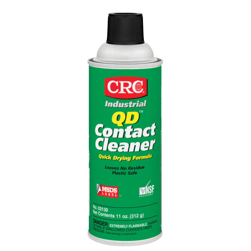 CRC QD Aerosol Contact Cleaner, 11 Oz Can, Case of 12 MPN:03130
