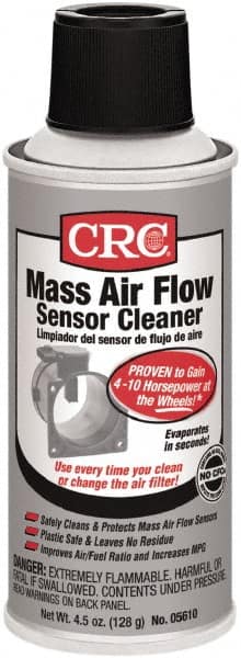 Mass Air Flow Sensor Cleaner: 4.5 oz, Aerosol Can MPN:1003827