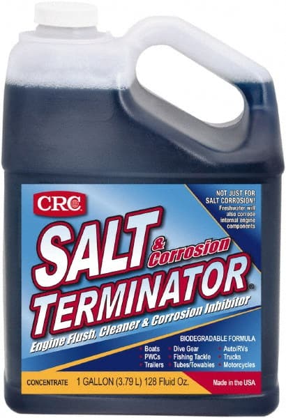 Engine Flush & Cleaner & Corrosion Inhibitor: 1 gal, Bottle MPN:1007966