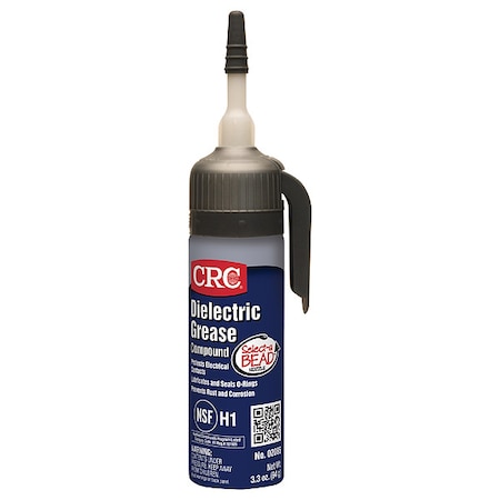 Dielectric Grease, 3 oz, Tube, White MPN:02085