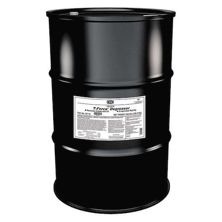 T-Force Degreaser MUO, 55 Gal Drum, Ready To Use, Solvent Based, K1 MPN:03118