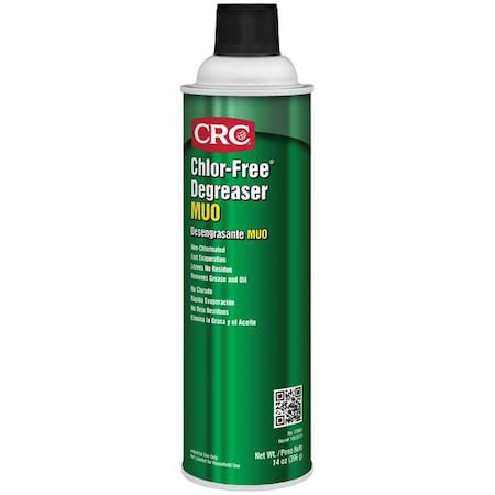 Chlor-Free Degreaser MUO, 14 oz, Aerosol Spray Can, Ready To Use, Solvent Based, K1 MPN:03985