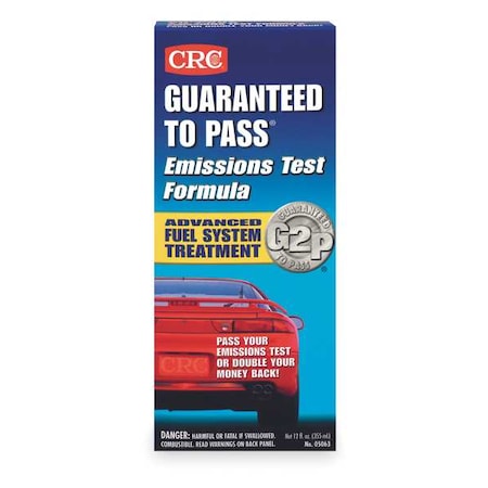 Emissions Test Formula Additive, For Gasoline Engines, 12 oz. MPN:05063