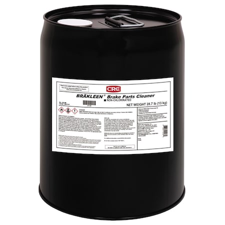 Brake Part Cleaner, Non-Chlorinated, 5 gal MPN:05186