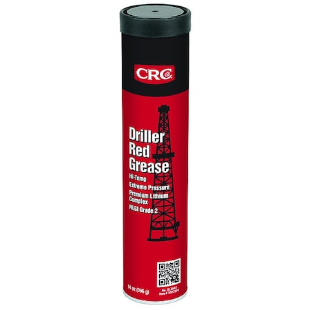 Extreme Pressure Grease, 14 oz, Cartridge, Red MPN:SL3640