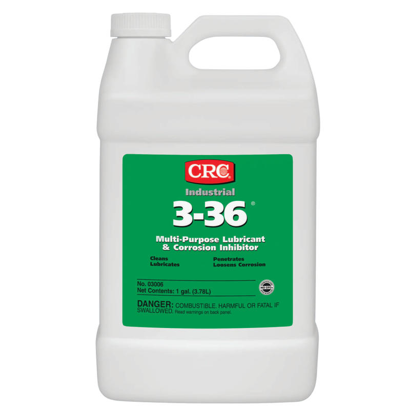 CRC 3-36 Multipurpose Lubricant And Corrosion Inhibitor, 128 Oz Bottle, Case of 4 MPN:03006