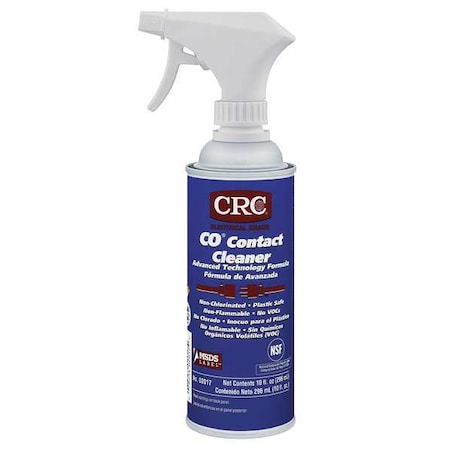 Contact Cleaner, Trigger Spray Can, 10 oz, Liquid MPN:02017
