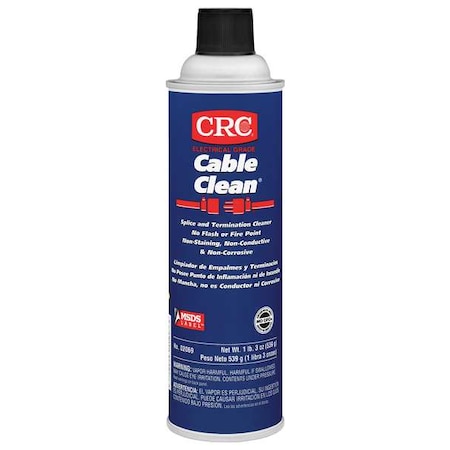 Splice Cleaner, Aerosol Spray Can, 19 oz, Liquid MPN:02069
