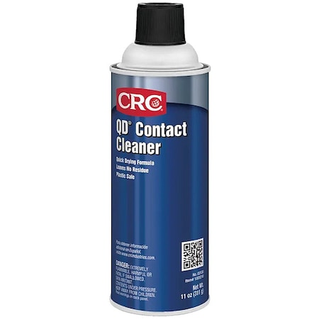QD Contact Cleaner, Electrical Grade, 11 oz, Aerosol Can MPN:02130