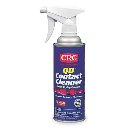 Contact Cleaner, Trigger Spray Can, 14 oz, Liquid MPN:02133
