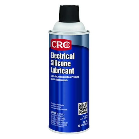 Silicone Lubricant, 10 oz, Aerosol Can, Silicone, Colorless MPN:02094