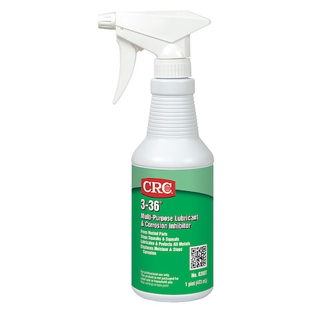 Corrosion Inhibitor, Wet Lubricant Film, 16 oz, Bottle, 250 Degrees F Max Op Temp MPN:03007