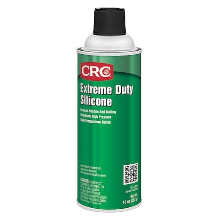 Silicone Lubricant, 10 oz, Aerosol Can, Silicone, Colorless MPN:03030