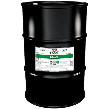 General Purpose Dry Lubricant, 55 gal, Drum, Silicone Base, 400 Degrees F Max Op Temp, Colorless MPN:03042
