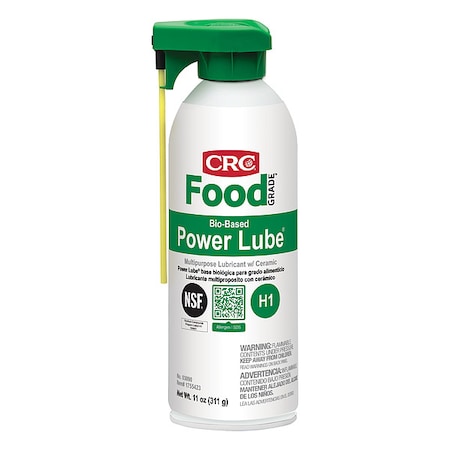 General Purpose Lubricant, 16 oz, Aerosol Spray Can, Vegetable Oil Base, 520 Degrees F Max Op Temp, Amber MPN:03090