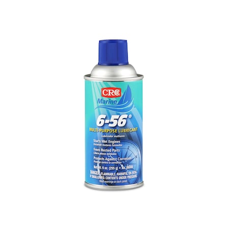 Multipurpose Lubricant, 9 oz, Petroleum Distillates Base, Clear to Hazy Blue-Green Liquid MPN:6006