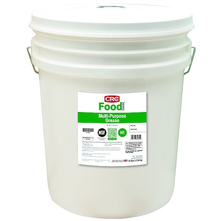 35 lb. White Multi-Purpose Food Grade Grease Pail MPN:SL35605