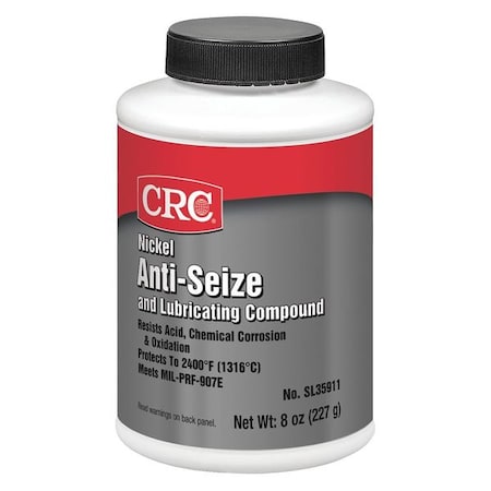 Anti-Seize8 oz, Nickel, Brush Top Bottle MPN:SL35911