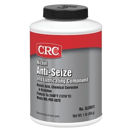 Anti-Seize, 16 oz, Nickel, Brush Top MPN:SL35913
