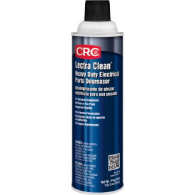 CRC Lectra Clean® Heavy Duty Electrical Parts Degreaser 19 Wt Oz Aerosol Chlorinated Clear 02018 - Pkg Qty 12