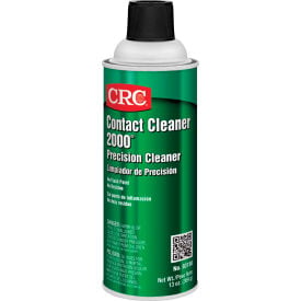 CRC Contact Cleaner 2000® Precision Cleaner 13 Wt Oz Aerosol HFC Clear Colorless 03150 - Pkg Qty 12