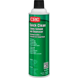 CRC Quick Clean Safety Solvents and Degreasers - 20 oz Aerosol Can - 03180 03180 - Pkg Qty 12