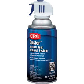 CRC Duster™ Aerosol Dust Removal System 8 Wt Oz Bottle HFC Clear Liquefied 14085 - Pkg Qty 12