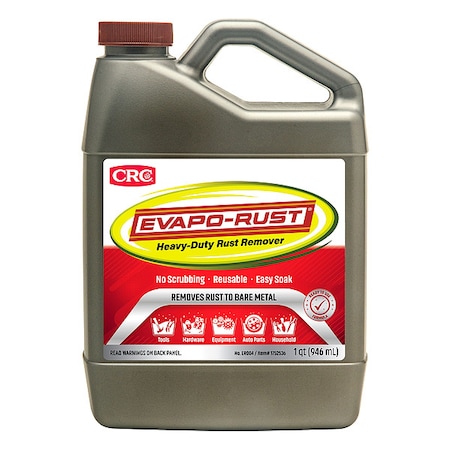 Rust Remover, Bottle, Liquid, 32 oz MPN:1752537