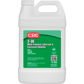 CRC 3-36® Multi-Purpose Lubricant & Corrosion Inhibitor 1 Gallon Bottle Petroleum 03006 - Pkg Qty 4