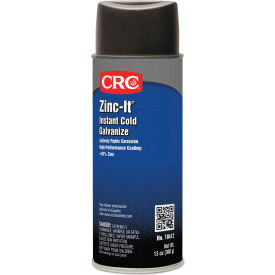 CRC Zinc-It Instant Cold Galvanize - 16 oz Aerosol Can - 18412 18412 - Pkg Qty 12