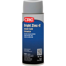 CRC Bright Zinc-It Instant Cold Galvanize - 16 oz Aerosol Can - 18414 18414 - Pkg Qty 12