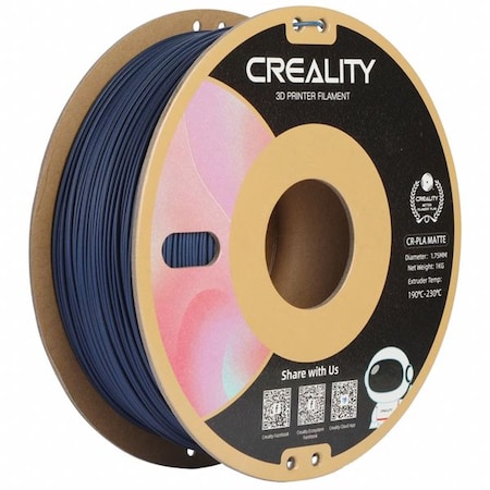 3D Printer Filament, Navy Blue MPN:CR-PLA Matte Navy Blue