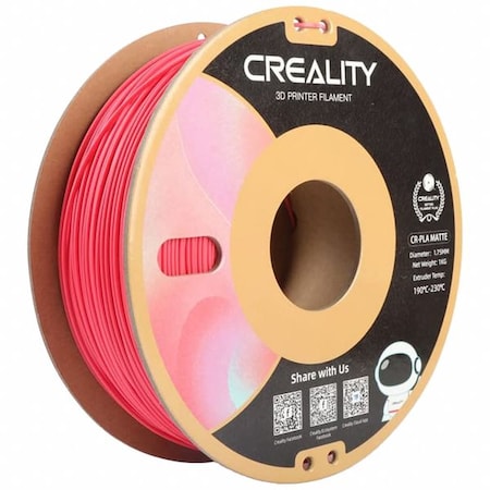 3D Printer Filament, Strawberry Red MPN:CR-PLA Matte Strawberry Red