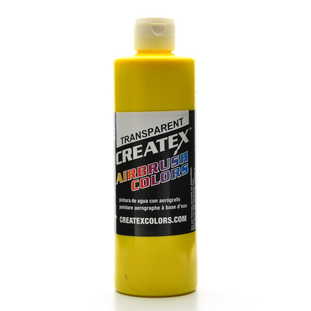 Createx Airbrush Colors, Transparent, 16 Oz, Brite Yellow MPN:5114-16