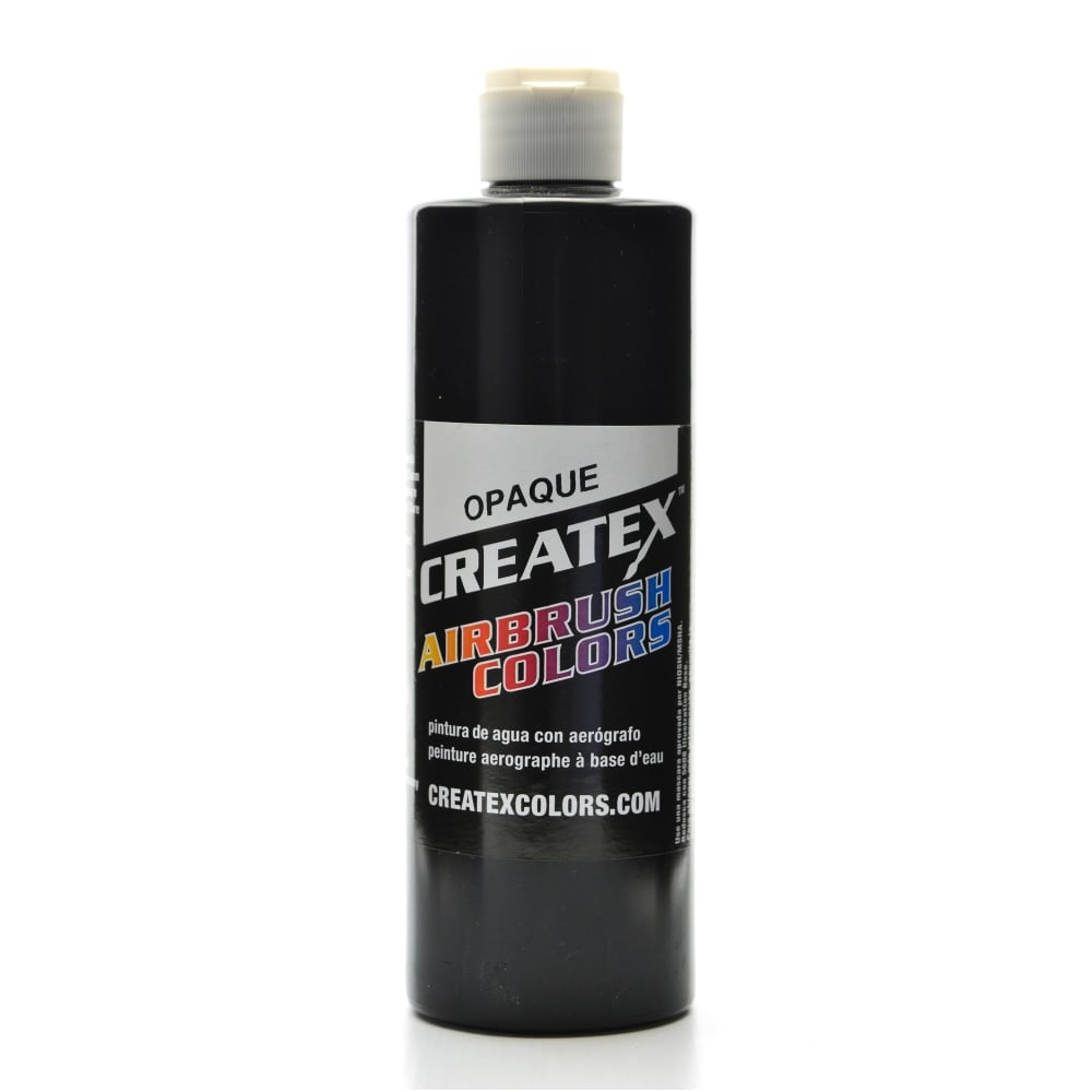 Createx Airbrush Colors, Opaque, 16 Oz, Black MPN:5211-16
