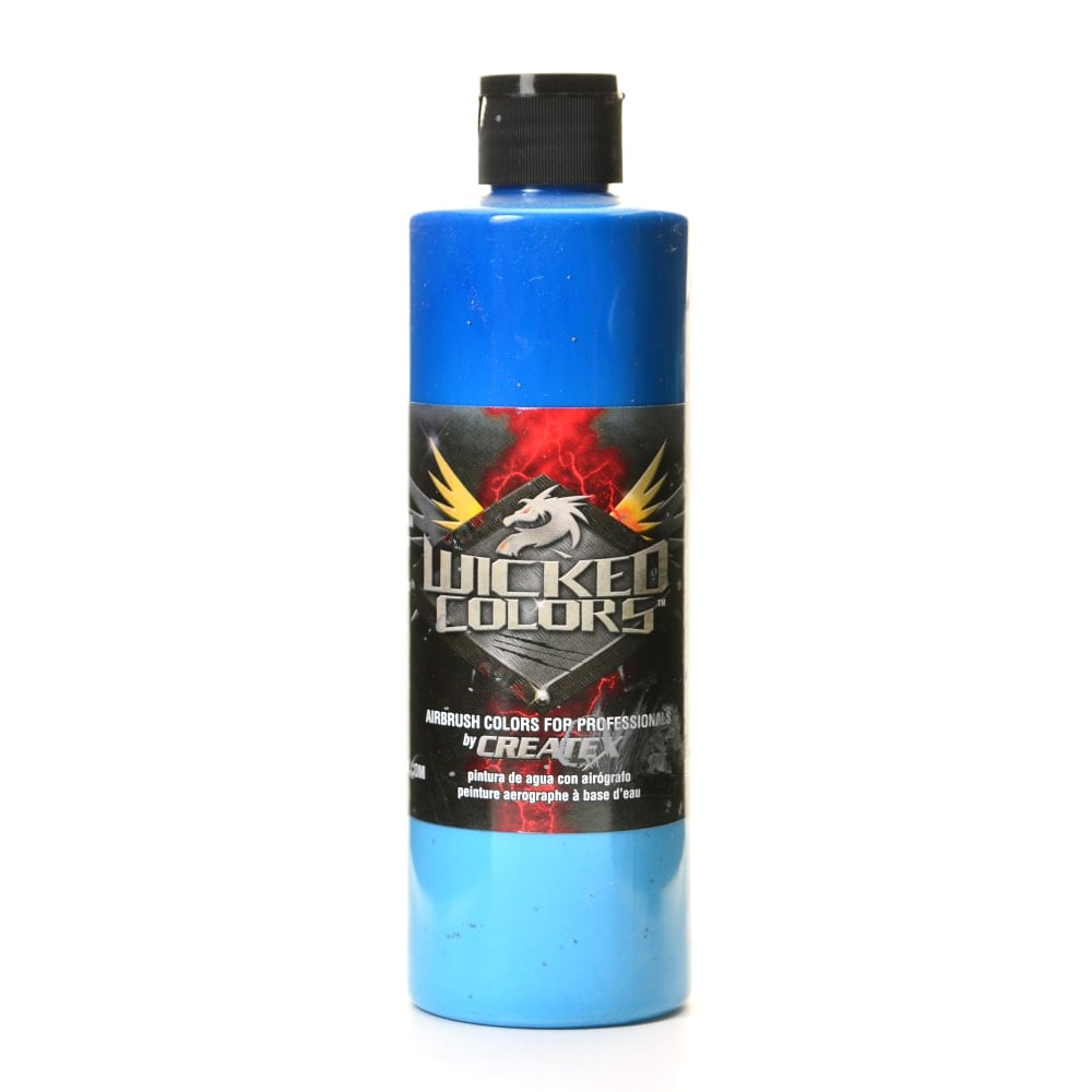 Createx Wicked Colors Airbrush Paint, 16 Oz, Laguna Blue MPN:W013-16