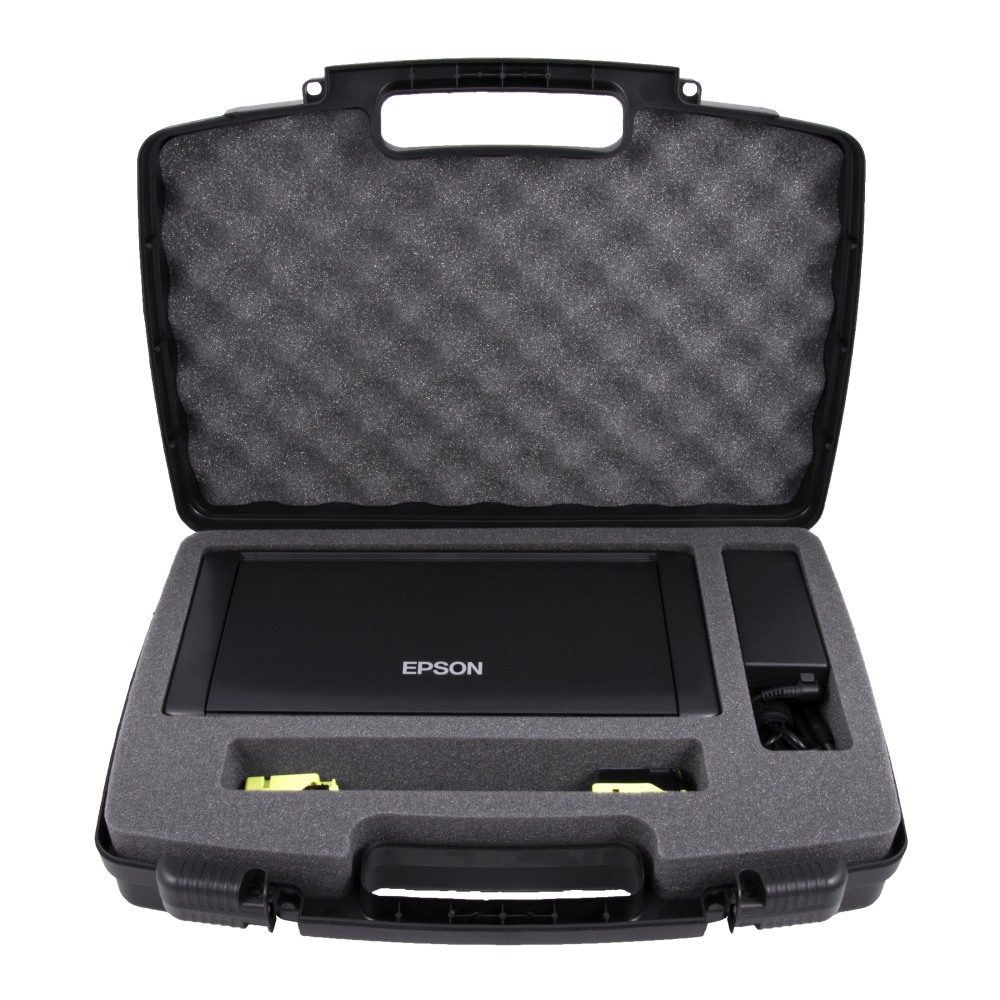 CaseMatix Epson Workforce 100/110 Mobile Printer Custom Case, 3-3/4inH x 12inW x 17inD MPN:ADV17-EPSWF