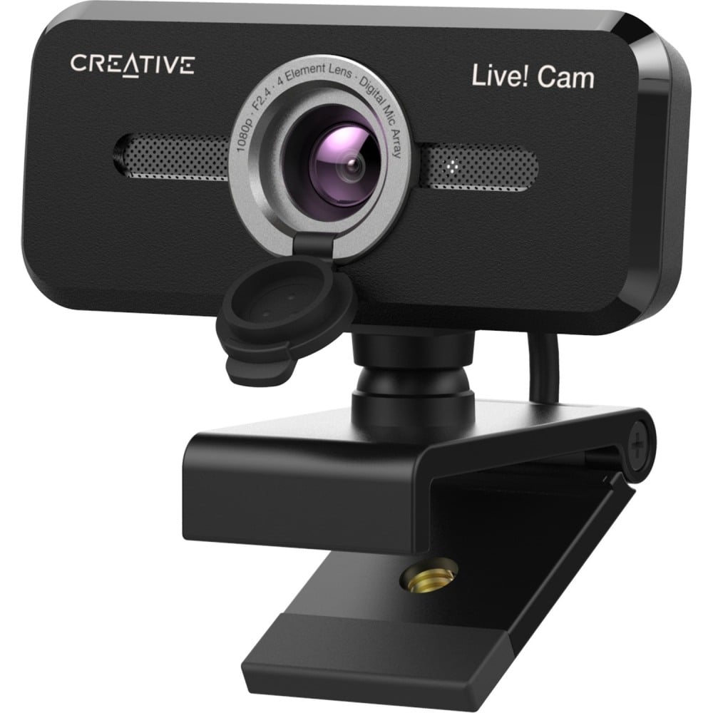 Creative Live! Cam Sync 1080p V2 Webcam - 2 Megapixel - 30 fps - Black - USB 2.0 - 1 Pack(s) - 1920x 1080 Video - 73VF088000000 MPN:73VF088000000
