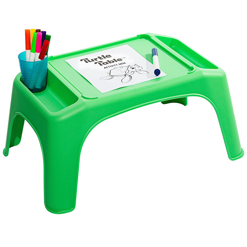 LapGear Turtle Table Kids Activity Lap Desk Tray, Green MPN:20101