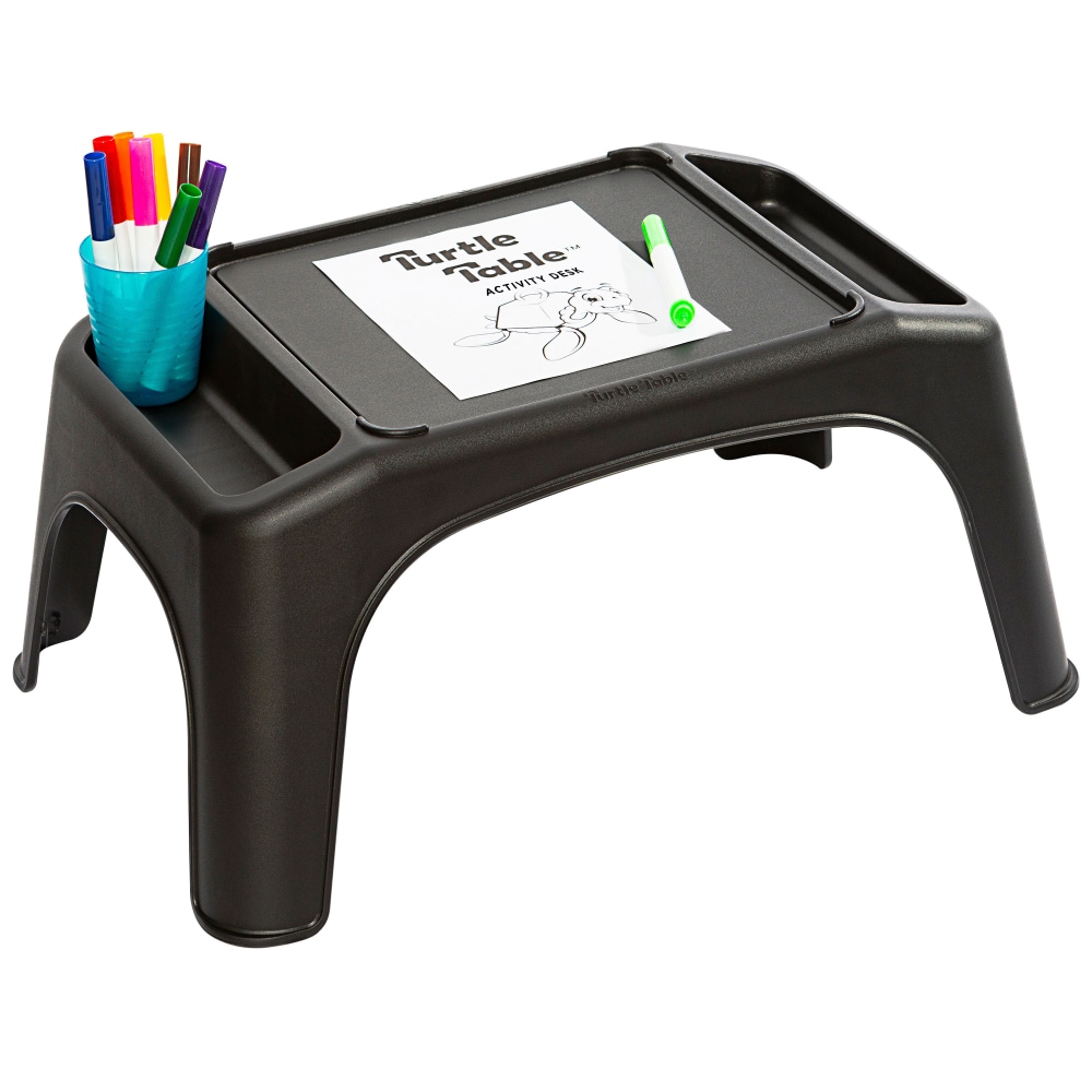 LapGear Turtle Table Kids Activity Lap Desk Tray, Black MPN:20108