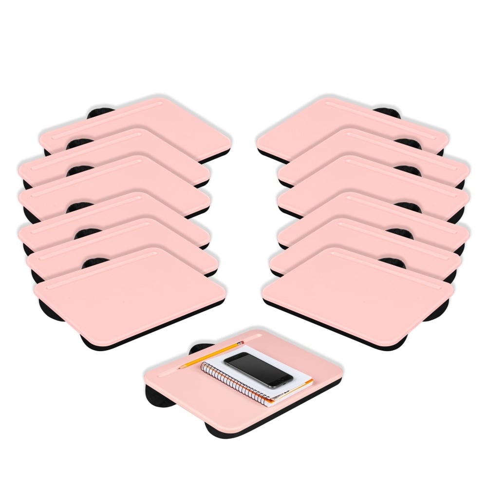 LapGear Compact Lap Desk, Rose Quartz, Pack of 12 Desks MPN:43004